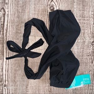 H&M 34B black multi-way bathing suit top
